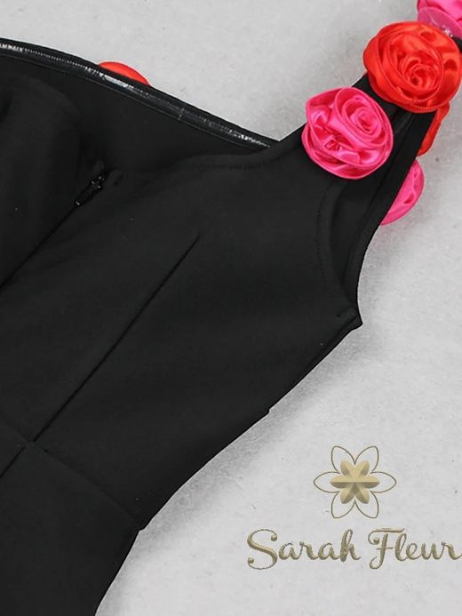 Natalia model bandage dress