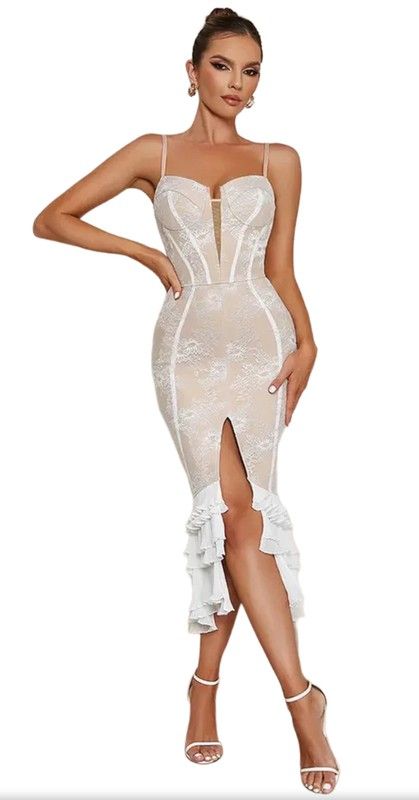 Palm Beach bandage dress