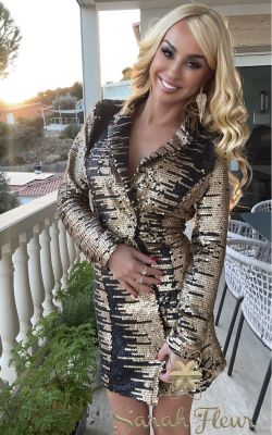 Vestido blazer Oriana