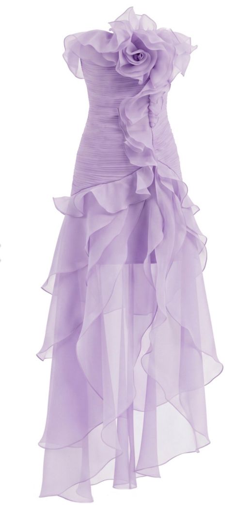 Vestido de gasa modelo Malva