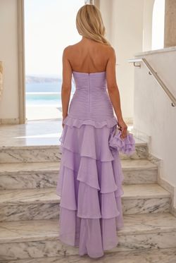Vestido de gasa modelo Malva