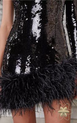 Vestido de lentejuelas modelo Georgina