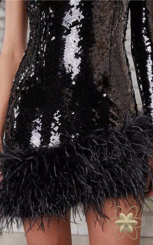 Vestido de lentejuelas modelo Georgina