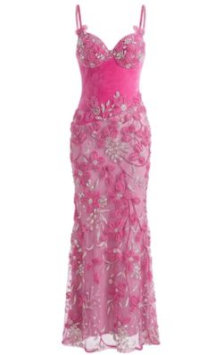 Vestido de pedrería modelo Lola