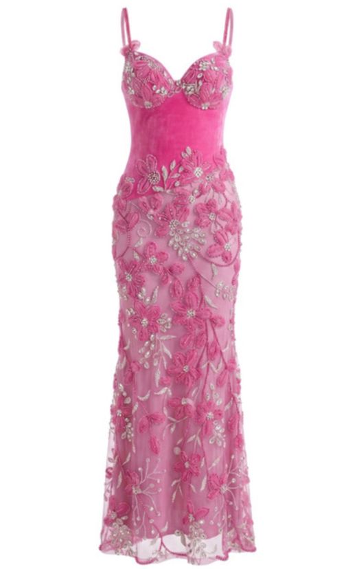 Vestido de pedrería modelo Lola