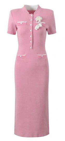 Robe tricotée Dulcinea Rosa