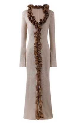 Vestido de punto modelo Sinfonía