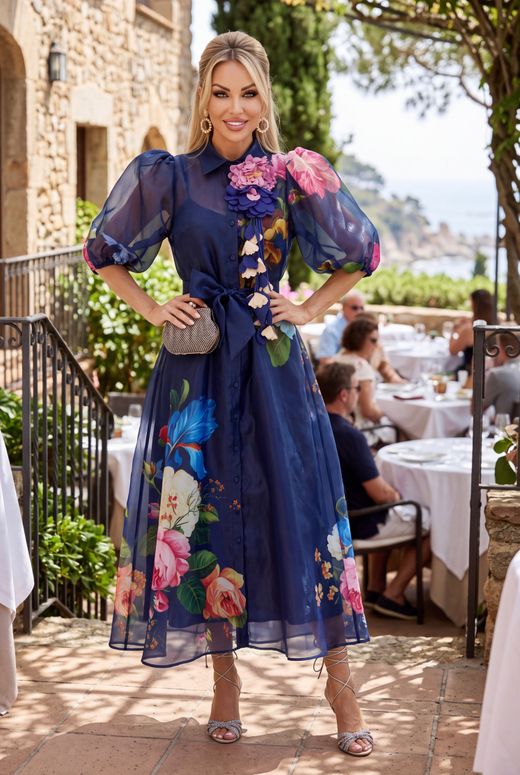 Vestido de tul modelo Ava