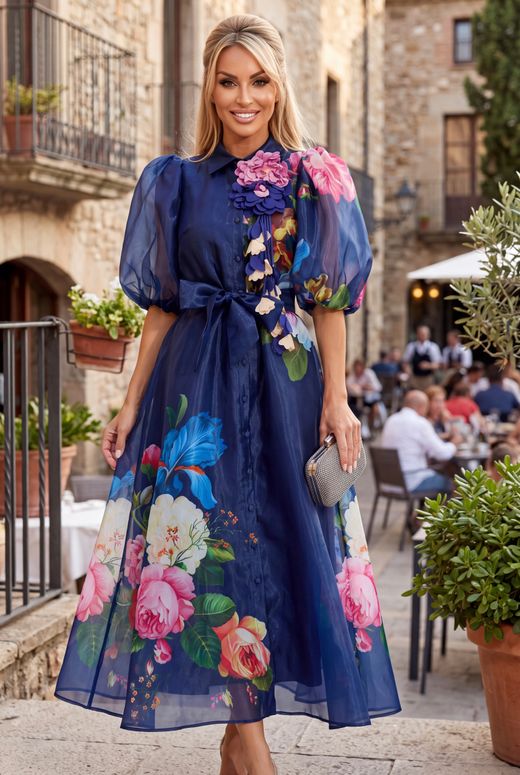 Vestido de tul modelo Ava