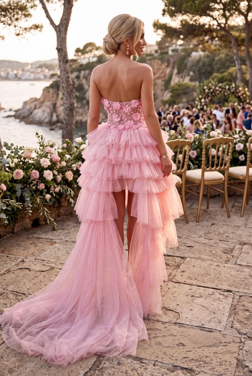 Vestido de tul modelo Barbie