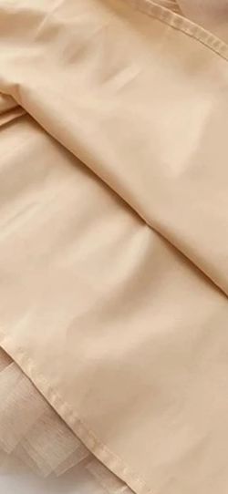 Vestido de tul modelo Griselda Beige