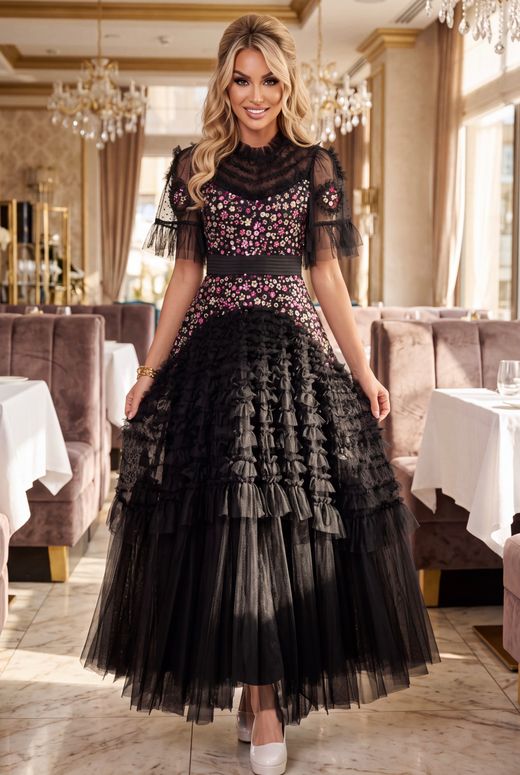 Vestido de tul modelo Griselda