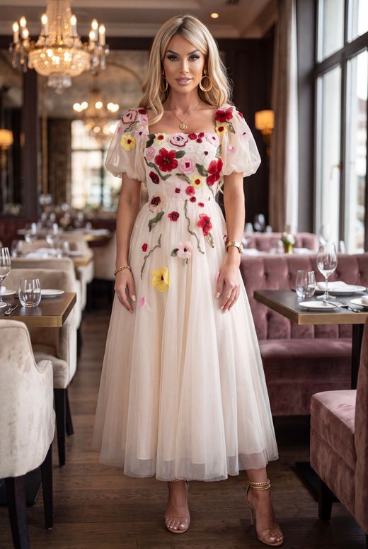 Vestido de tul modelo Princesita