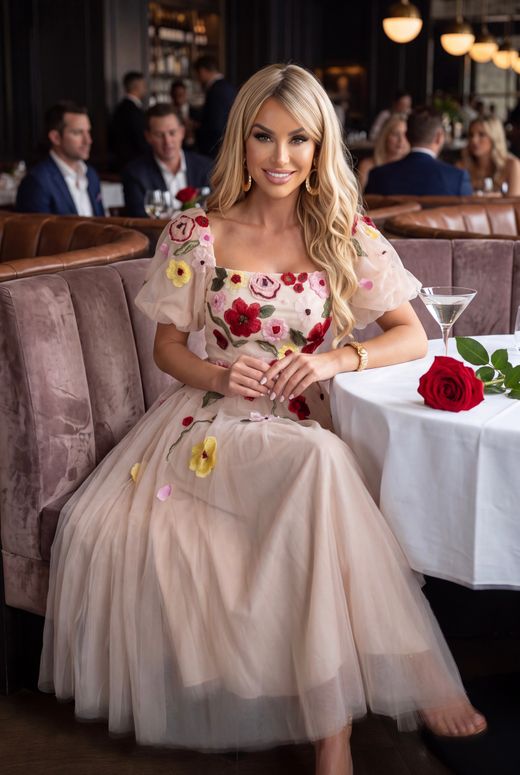 Vestido de tul modelo Princesita