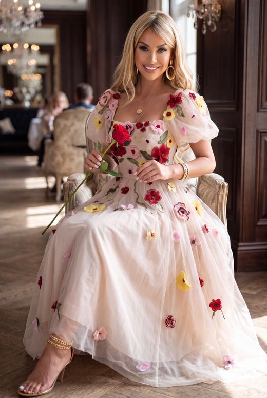 Vestido de tul modelo Princesita