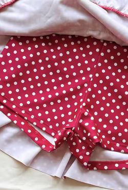 Macarena polka dot stretch dress