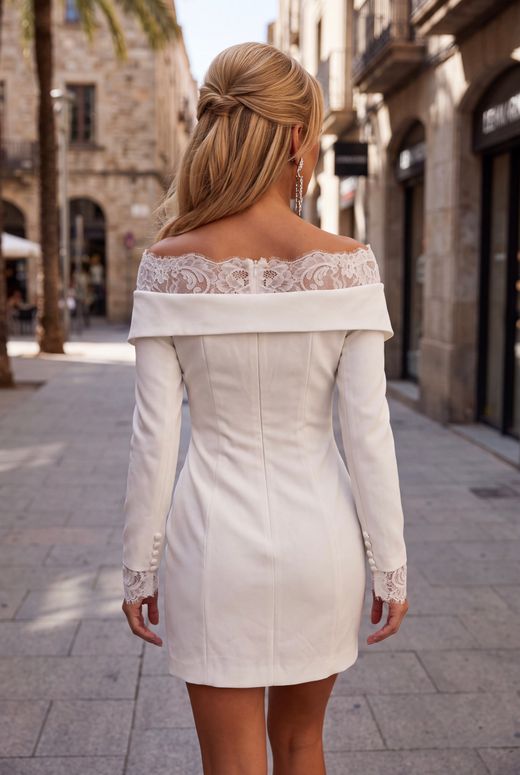 Vestido estilo blazer modelo Elegance