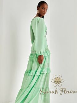 Vestido largo modelo Menta