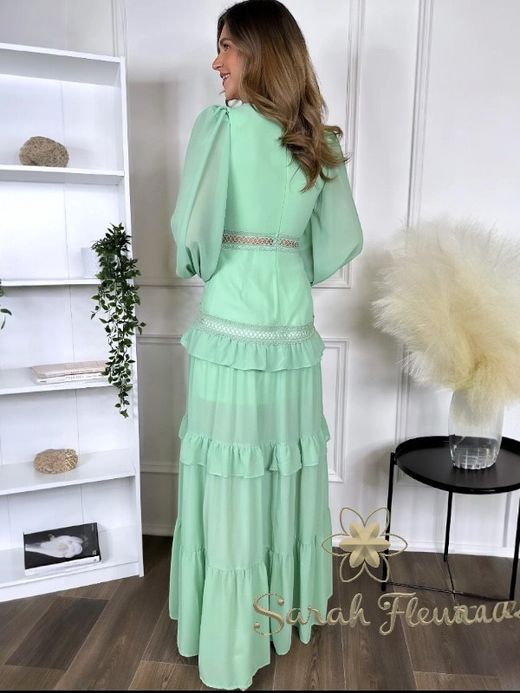 Vestido largo modelo Menta