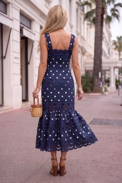 Vestido lunares modelo Polka