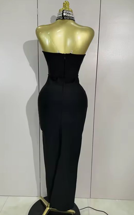 Vestido modelo Alicia negro