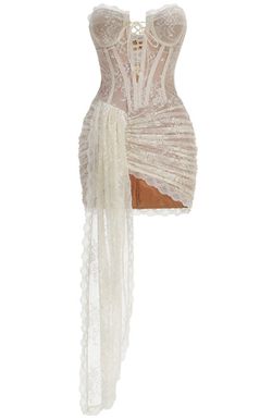 Vestido modelo Amour blanco