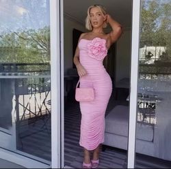 Menorca blue model dress