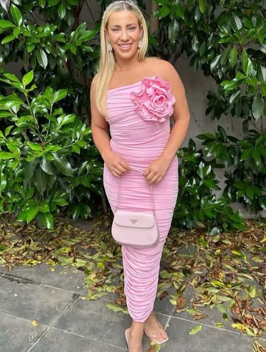 Menorca blue model dress