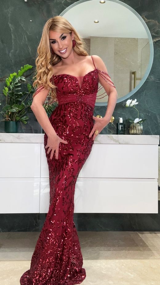 Vestido modelo Bibian