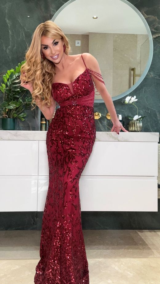 Vestido modelo Bibian