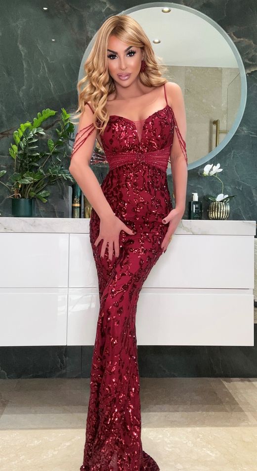 Vestido modelo Bibian