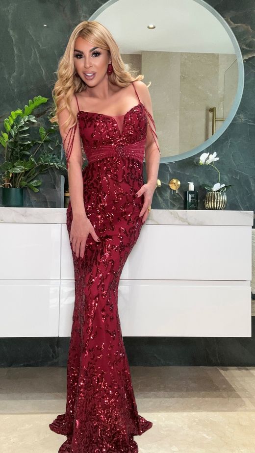 Vestido modelo Bibian