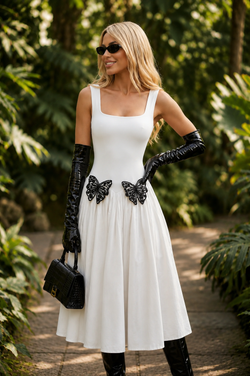 Vestido modelo Black butterfly