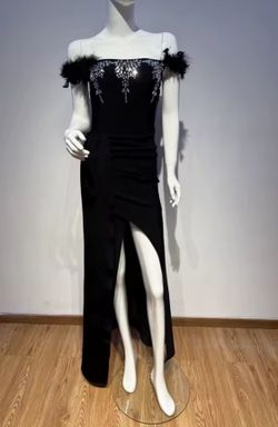 Vestido modelo Blanca negro