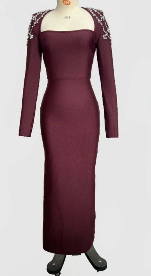 Buenos Aires burgundy dress