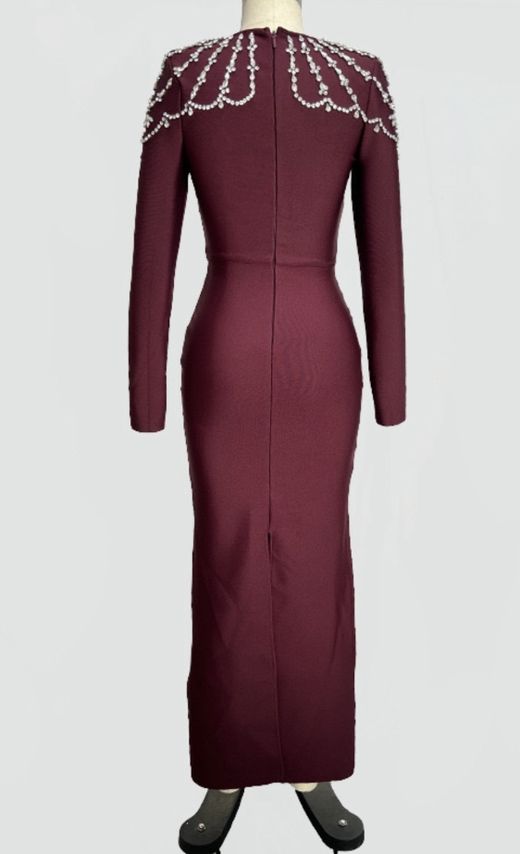 Buenos Aires burgundy dress