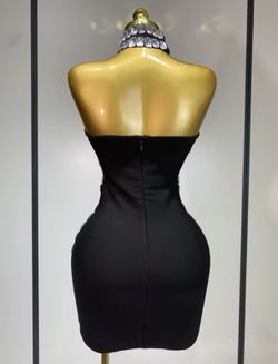 Short Cameron model dress