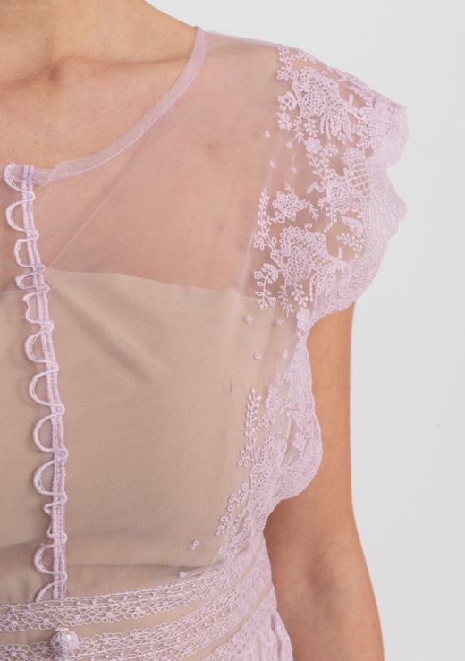 Vestido modelo Cecilia Lavanda