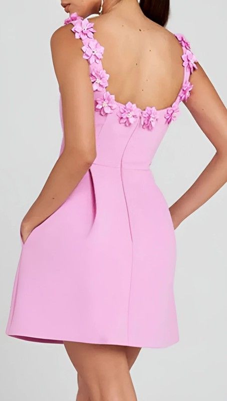 Vestido modelo Colette rosa
