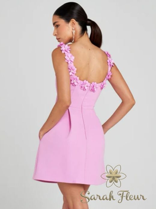 Vestido modelo Colette rosa