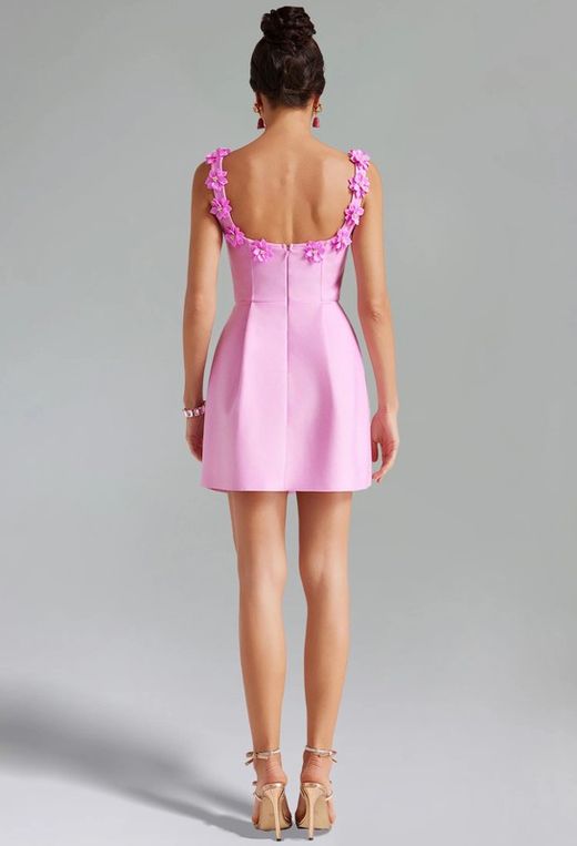 Vestido modelo Colette rosa