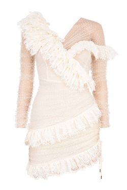 White Cupid dress