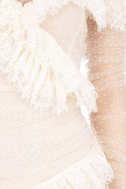 White Cupid dress