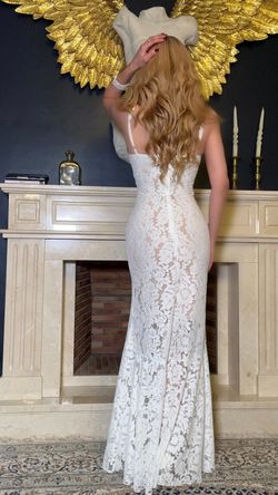 Delicate model dress