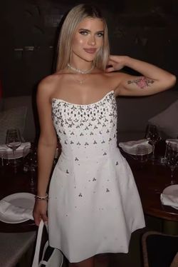 Delicate model dress