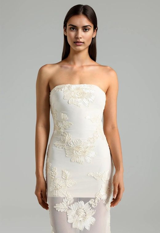 Papillon model dress