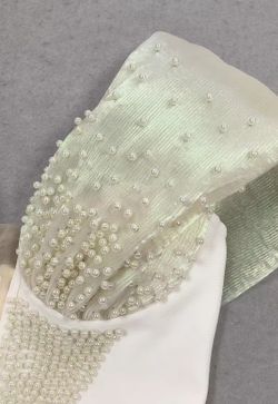 Robe modèle Elisenda White