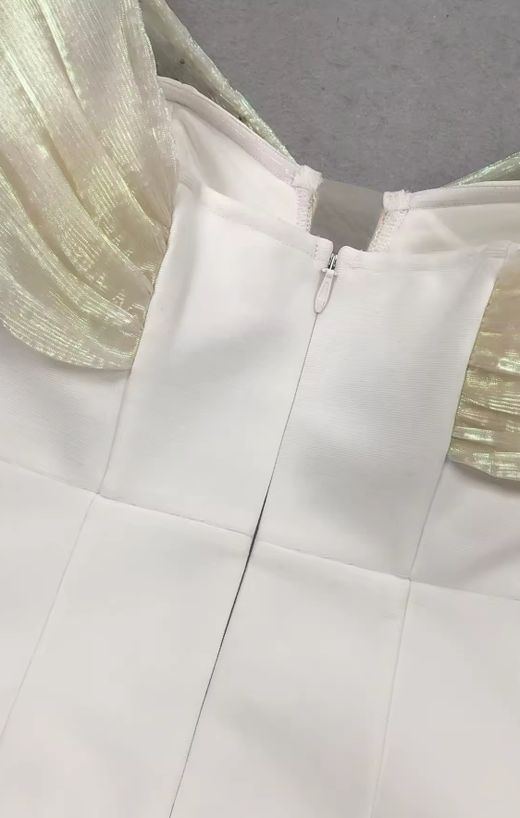 Robe modèle Elisenda White