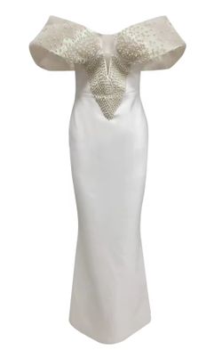 Robe modèle Elisenda White