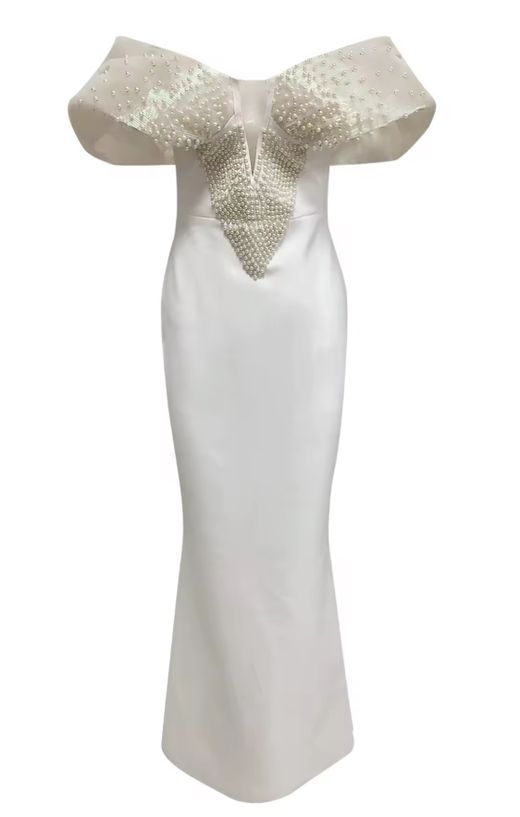 Robe modèle Elisenda White